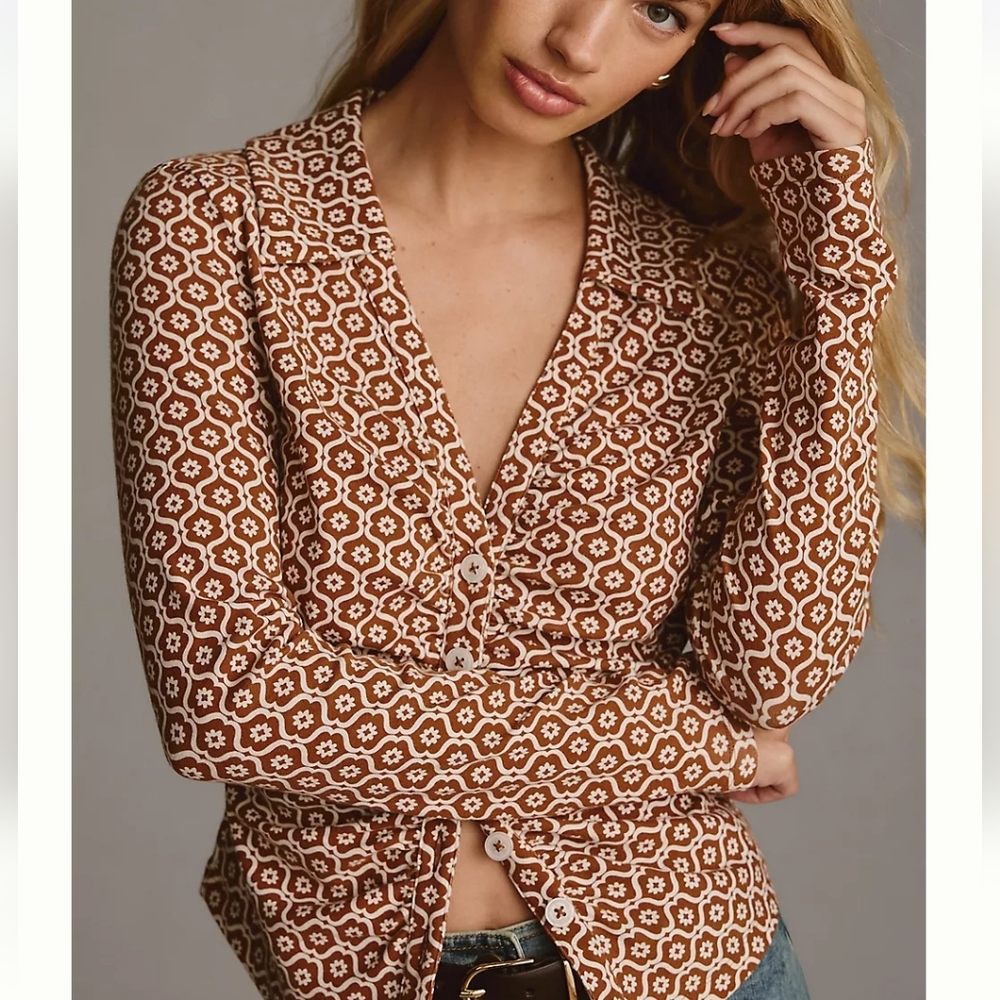 Maeve Retro Top Size xsmall